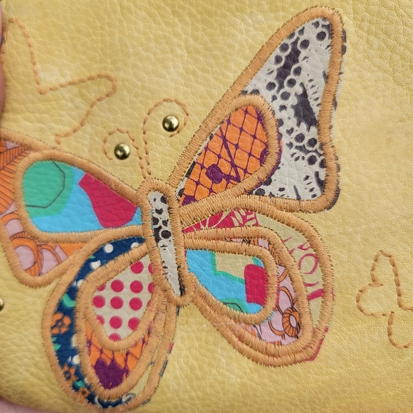 Fossil Leather Butterfly 🦋 Wristlet Wallet - Picture 5 of 9